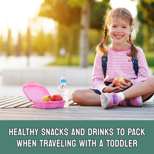 Healthy Snacks And Drinks To Pack When Traveling With A Toddler