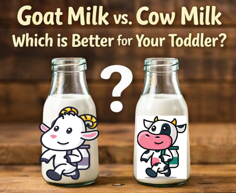 Goat Milk vs. Cow Milk for Toddlers: An Honest Comparison