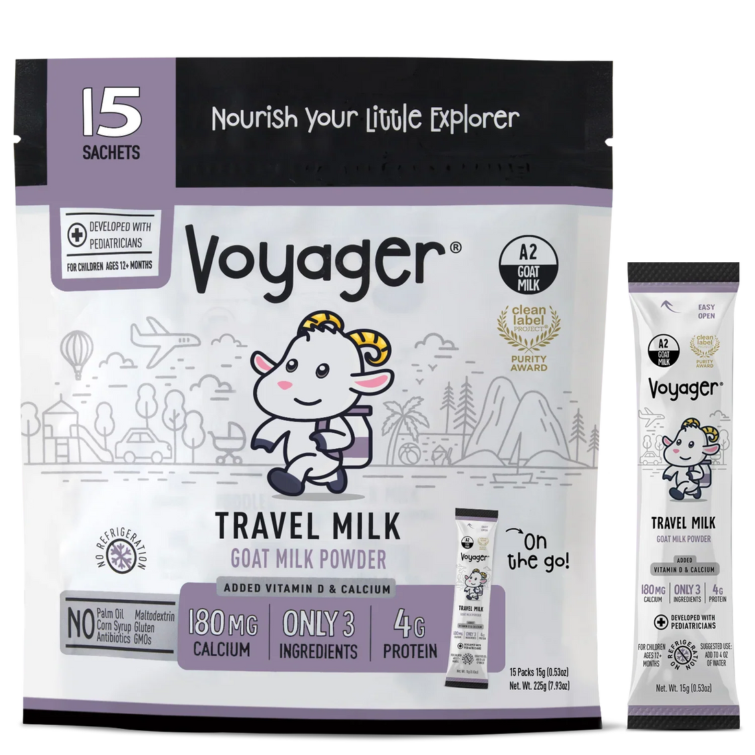 Voyager Milk Launches Goat Milk Travel Sachets: Clean, Portable Nutrition for Sensitive Tummies