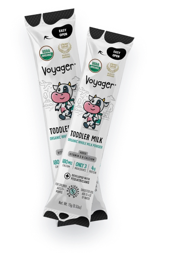 ORGANIC TODDLER MILK. <br>UNMATCHED CONVENIENCE