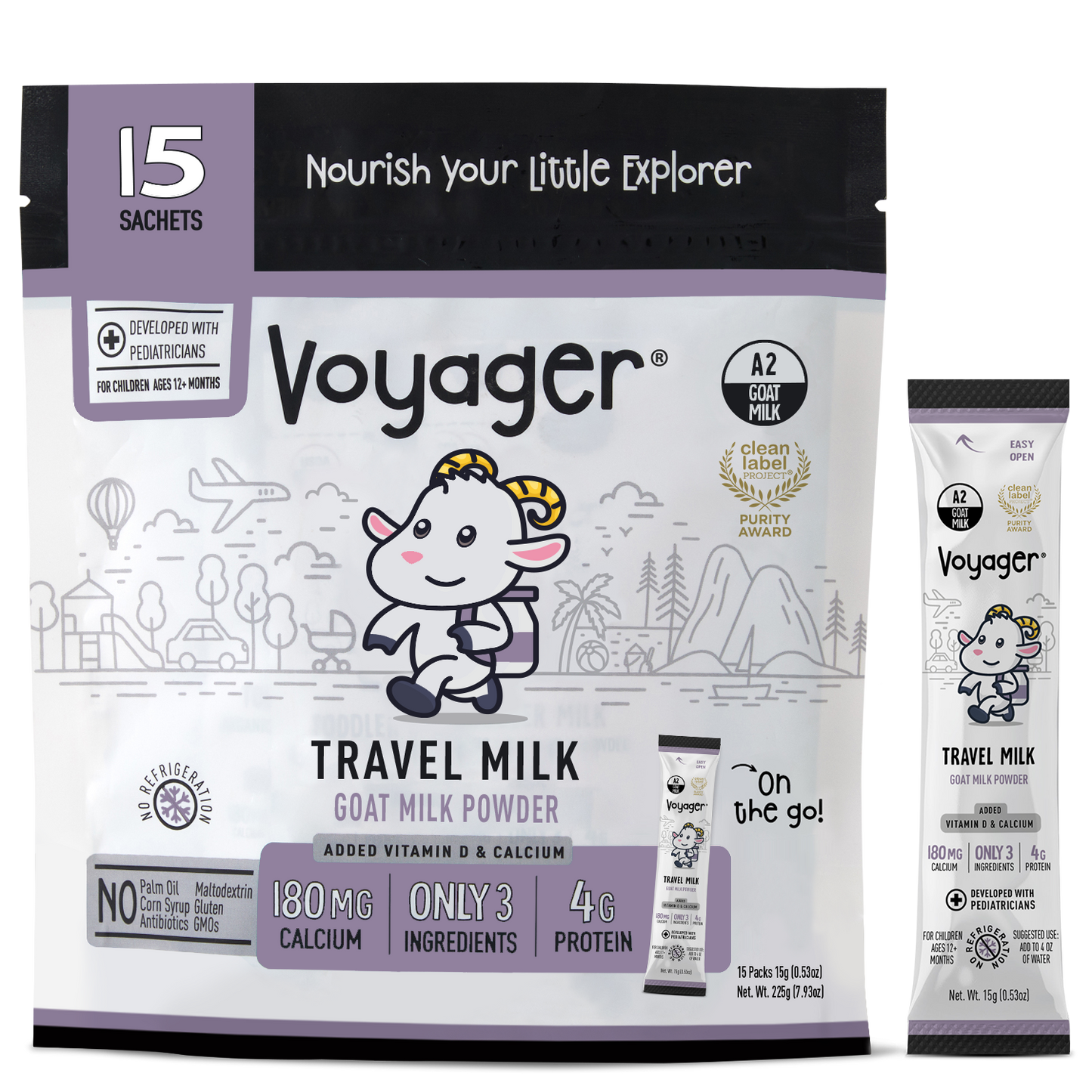 Voyager Travel Milk